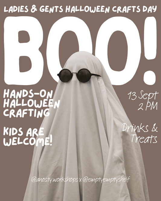 Halloween Crafts Day Flyer