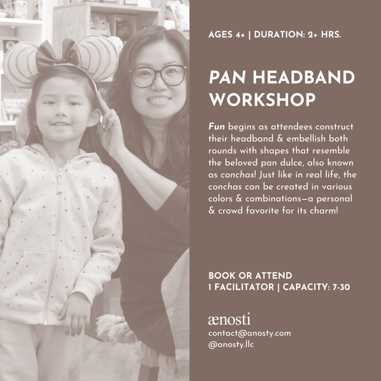 "Pan" Headband Kit or Workshop